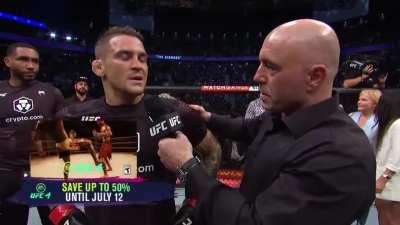 [SPOILER] Main event winner post fight interview