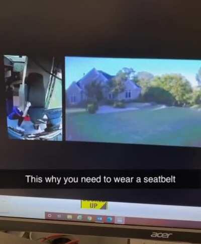 Always wear a seat belt.