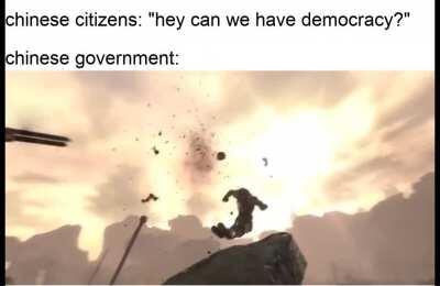 china did a bad reaction