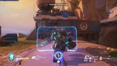 I gave Reinhardt Brigitte's Shield Bash in the Workshop