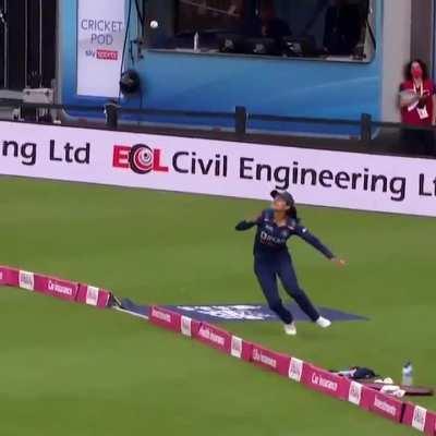 WoW! What a play! Definitely kept that ball in game.