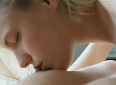 Erika Linder and Natalie Krill in Below Her Mouth.