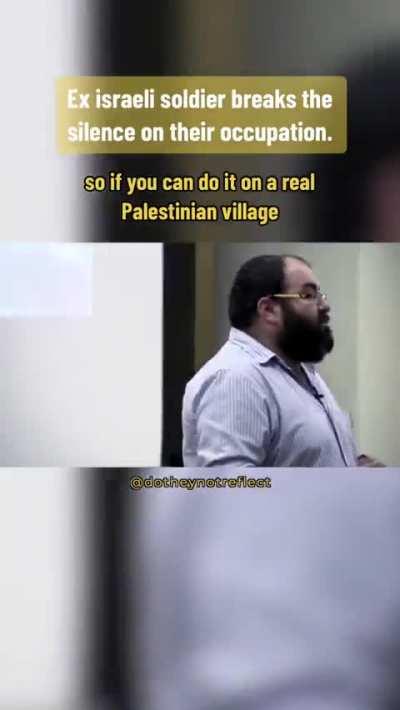 LISTEN to this Ex-Israeli solider breaks down how the Israeli Army terrorizes innocent Palestinian civilians in the West Bank. Terror tactics learnt from the Nazi SS to make Palestinians always afraid. Video from 2013.