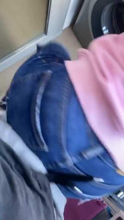 Playing with his meat 🍆