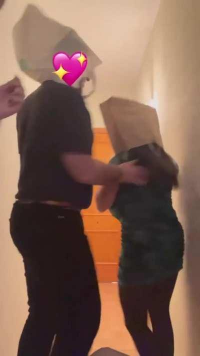 Pranking the delivery guy