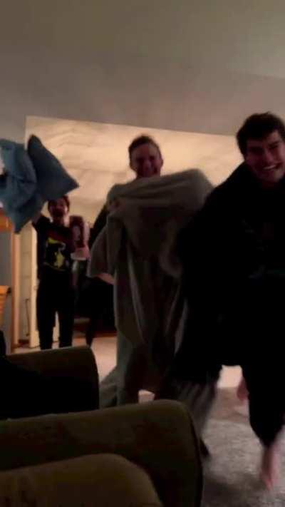 nothing gay here, just dudes being bros