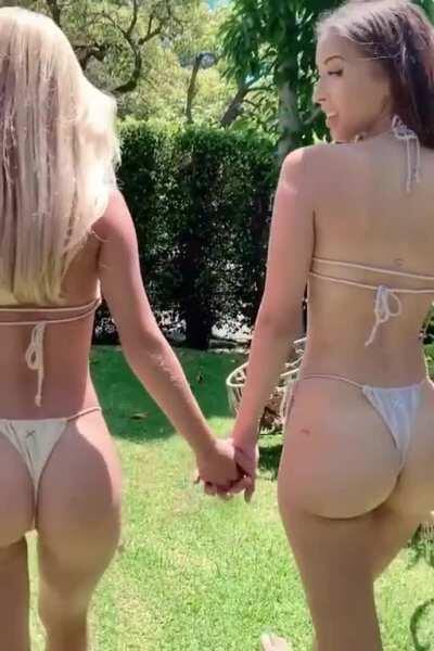 Giulia Seabra and Ari Tawny