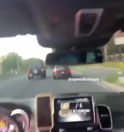 Idiots in BMWs strike again!