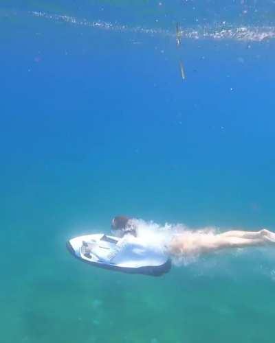 Sea scootering July 2024