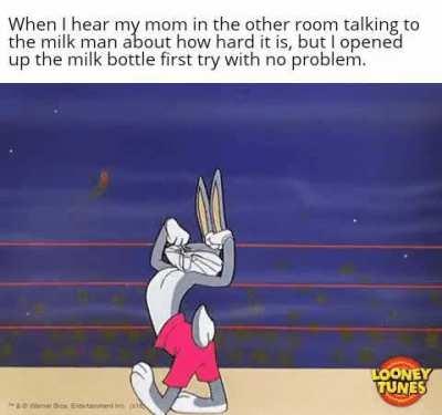 Maybe I'm just strong