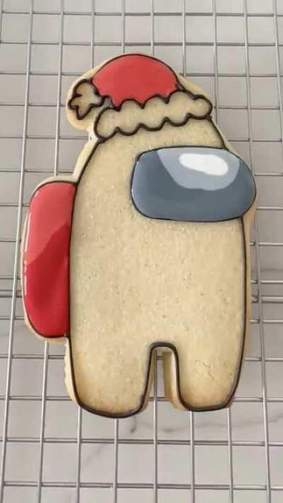 Among Us Christmas Cookies 🎄🍪