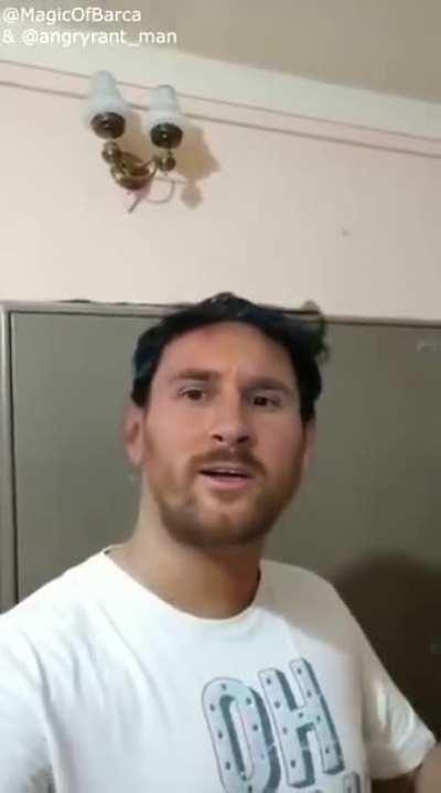 LEAKED: Messi speaks up on Barca’s newest coach