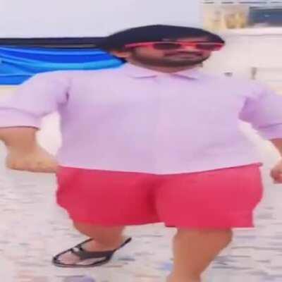 God first time walking on earth be like