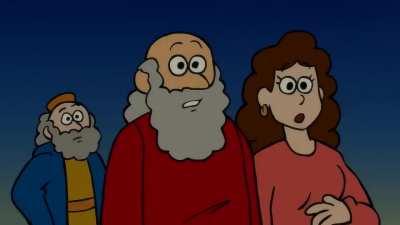 I understand why he has fooled the shepherds. 