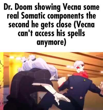 Dr. Doom vs Vecna but Dr. Doom gets close