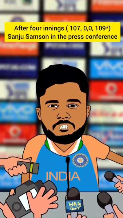 Sanju Samson's innings are more confusing that Trigonometry