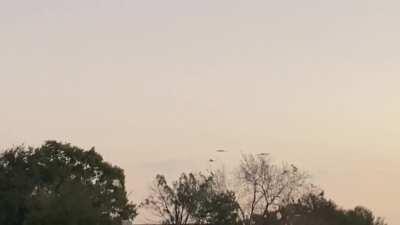 Flyover Heading Over to RayJay