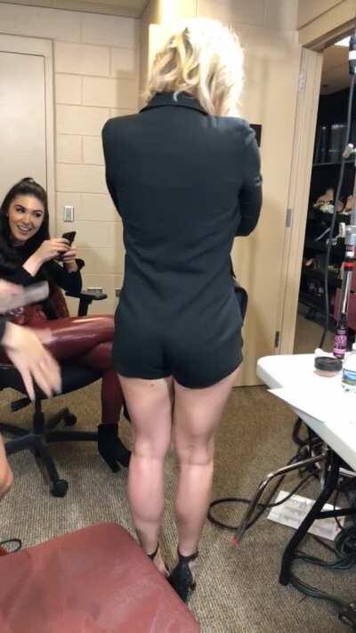Renee shaking that booty