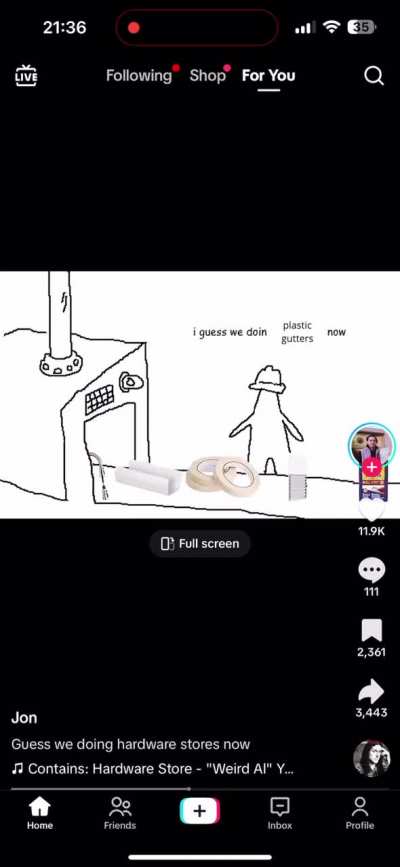 Guess we’re doing tik toks now