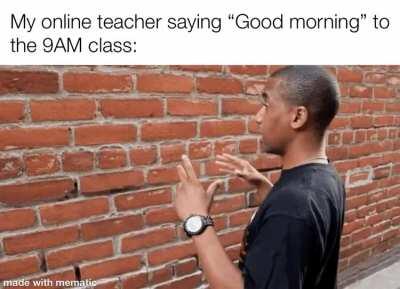 We are too busy sleeping to notice