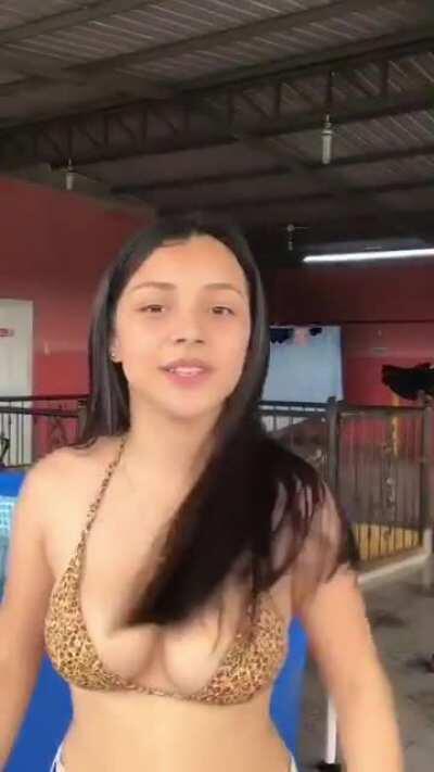 Encontré a otra teton*