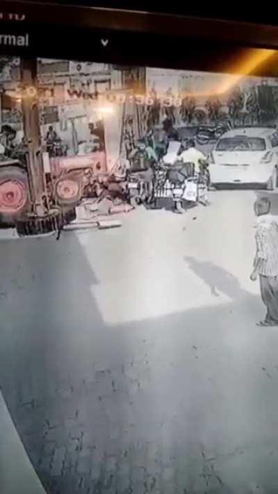 Slow down in petrol pump don't take pump