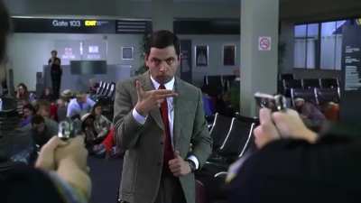 Mr Bean's First Class Experience Gone Wrong!