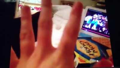 Girls night with Lily.