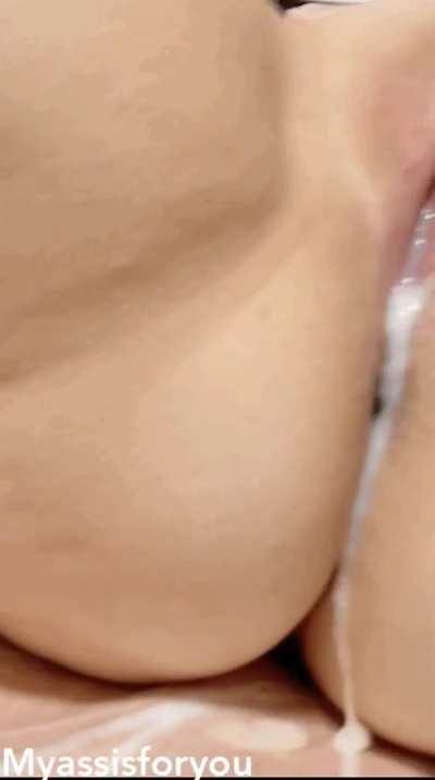 My biggest ever Creampie! Could you do more or are you cleaning up??!