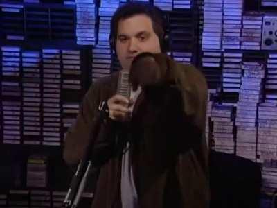 Rita G proves her tits are natural on the Howard Stern show 2003