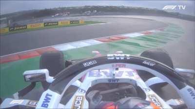 The reason of Lance Stroll's investigation. You can see him drive past at 00:20!