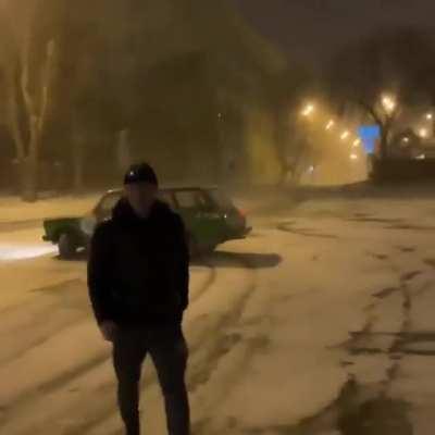 I always fly out when exiting