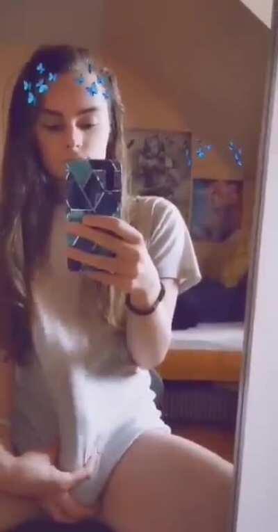 A little surprise under the shirt