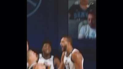 Jokic realizing he has to face the best Center in the league in the first round synched to Baker Street