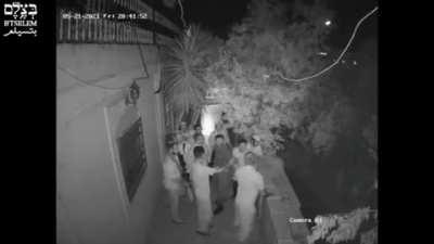 Armed Zionists assault people in their house