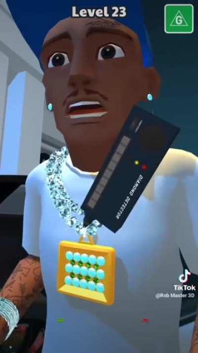 A mobile game add I found while scrolling on tiktok