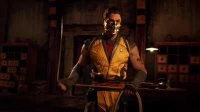 Bi-Han demonstrating how his clan are “as silent as the night”