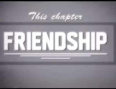 Friendship is a myth