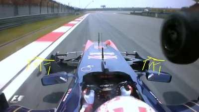 Buemi got stick bugged lol