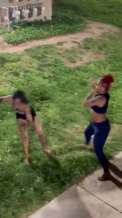 You could tell she didn’t really want to fight her