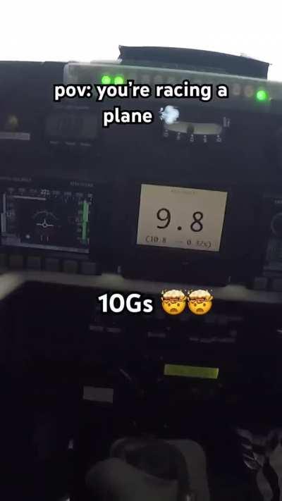 What it feels like to be in a race plane: