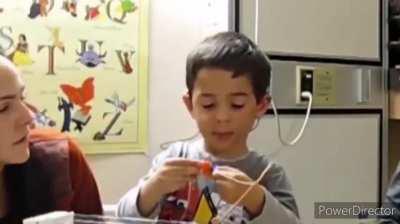 Boy who is deaf hears parents voices for the first time