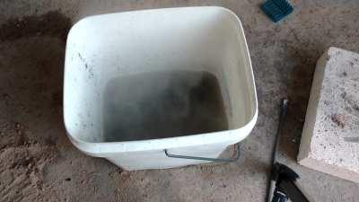 Idiot (Me) scalds his hand with steam while quenching hot metal without proper PPE. Sound on for death rattles.