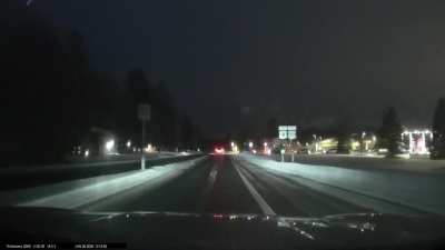 And not a single car coming behind me. [OC]