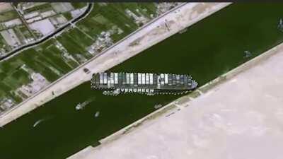 I singlehandedly solved the Suez Canal crisis