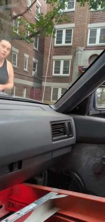 This is what it's like when trying to find parking around Elgin