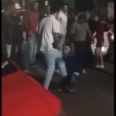 Poor guy, but what did he expect?