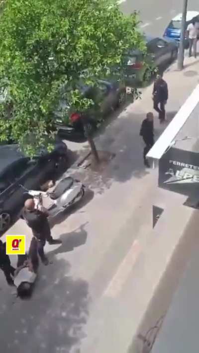 Colombian Migrants attacked by Police in Spain