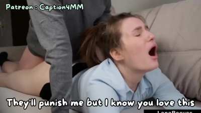 Your sister has trouble staying quiet