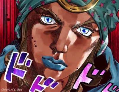 [Fanart] I made an animated Johnny panel ゴゴゴゴ